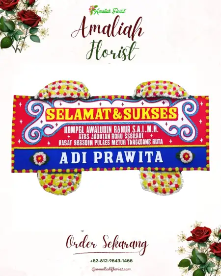 Papan Bunga Ucapan Selamat Petungkriyono